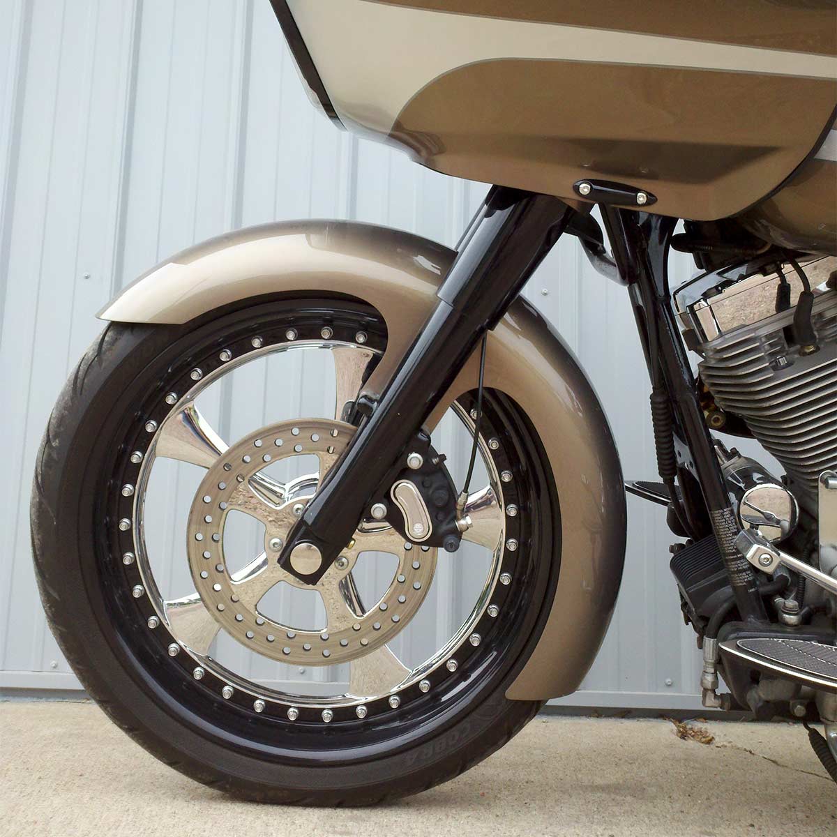 Tire Hugger Front Fender for H-D® 1983-2013 Street Glide, Road Glide and Road King - Image 6