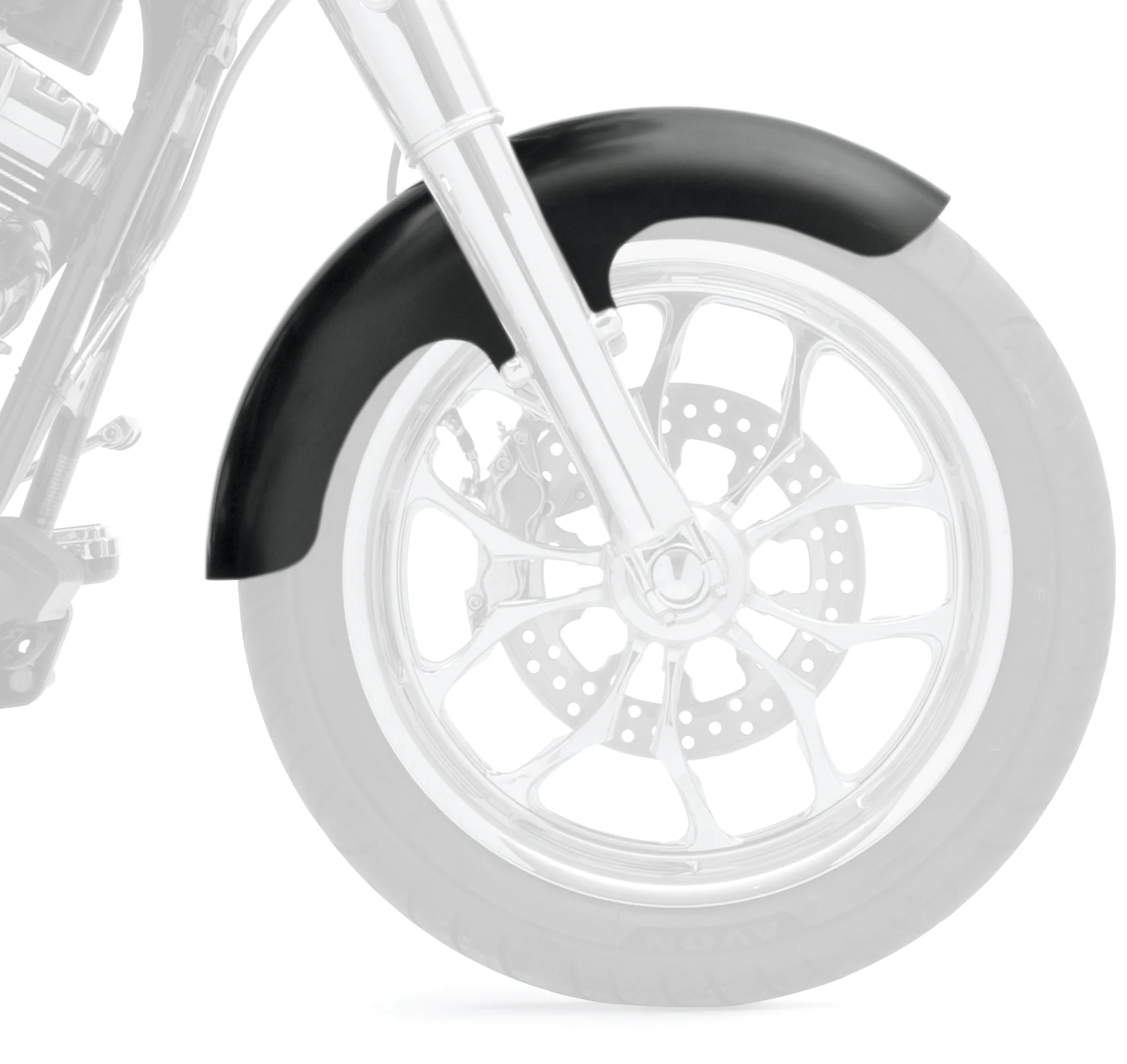 Tire Hugger Front Fender for H-D® 1983-2013 Street Glide, Road Glide and Road King - Image 7