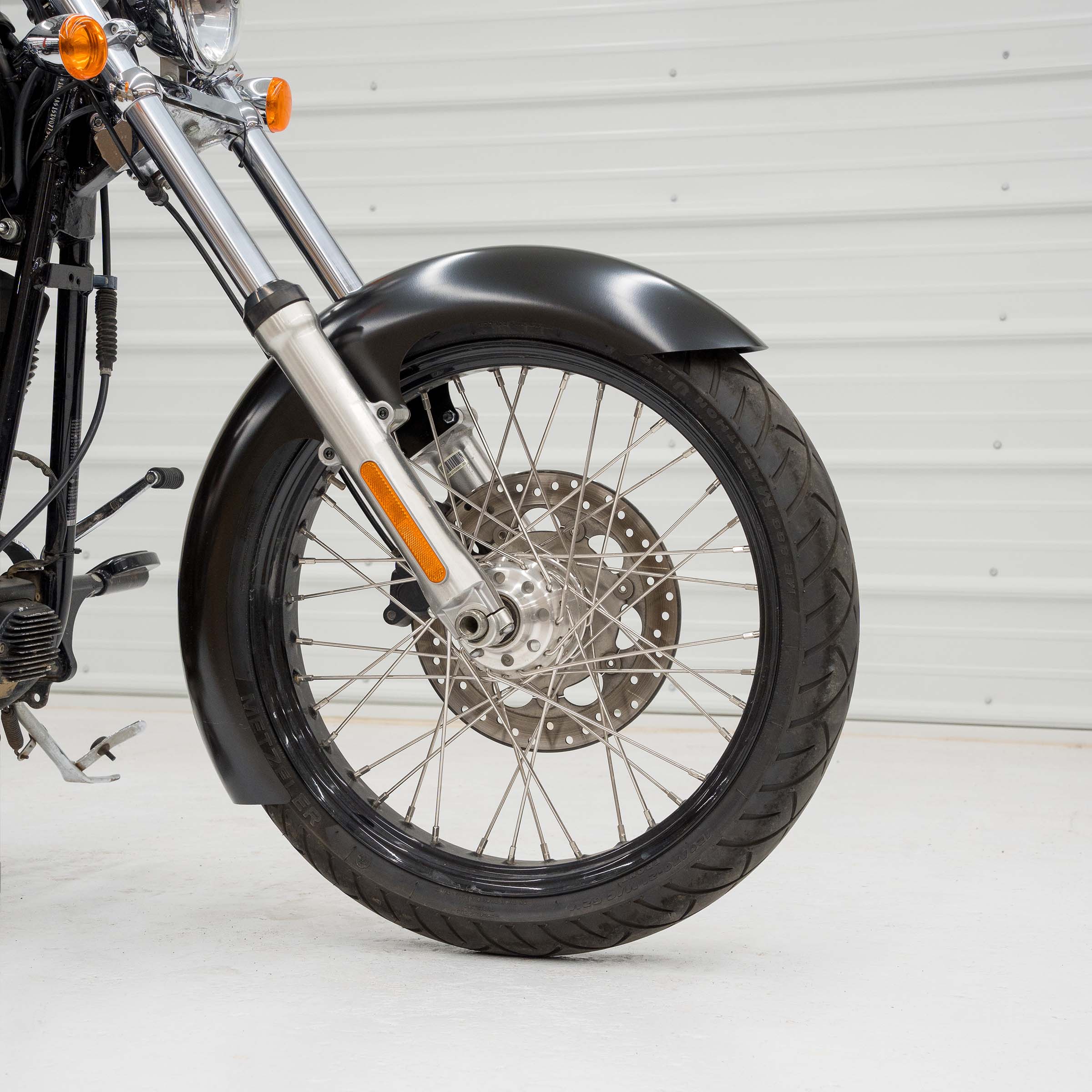 Tire Hugger Front Fender for H-D® 1984-2015 Softail (FXST) and 1993-2005 Dyna Wide Glide (FXDWG) - Image 8