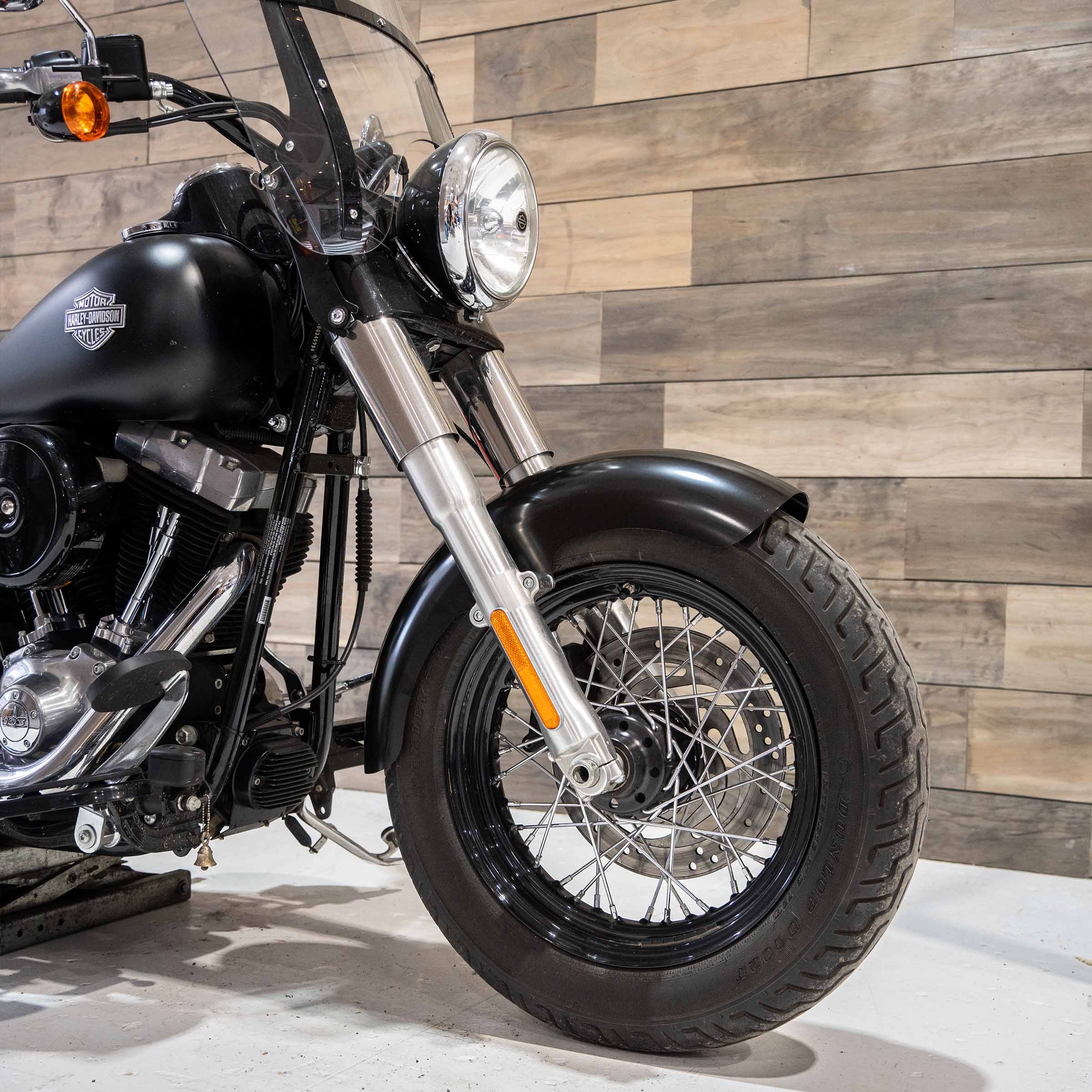 Tire Hugger Front Fender for Harley-Davidson® 1986-2017 Softail (FLST) and 2013-2026 Breakout - Image 3