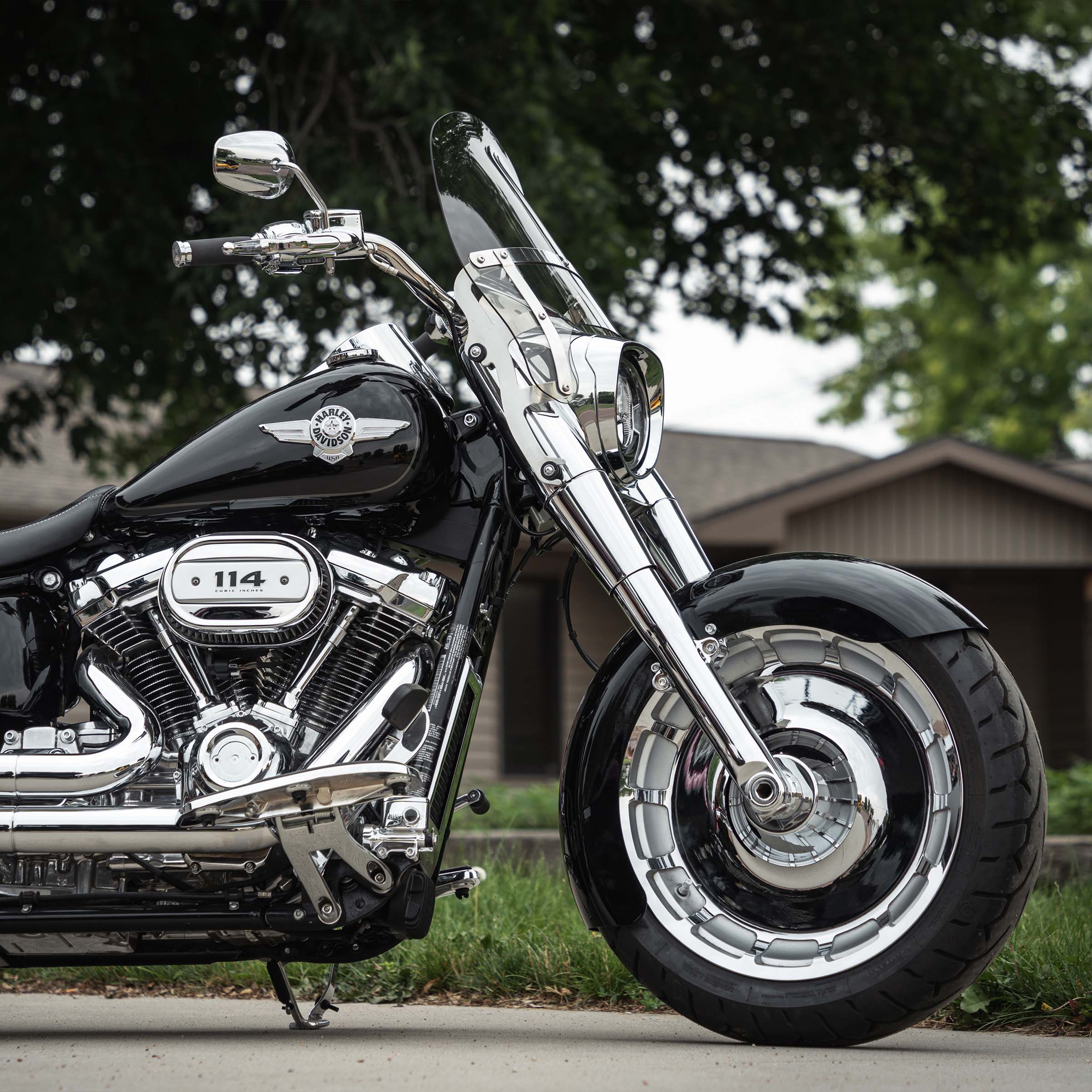 Tire Hugger Front Fender for Harley-Davidson® 2018-2026 Fat Boy - Image 6