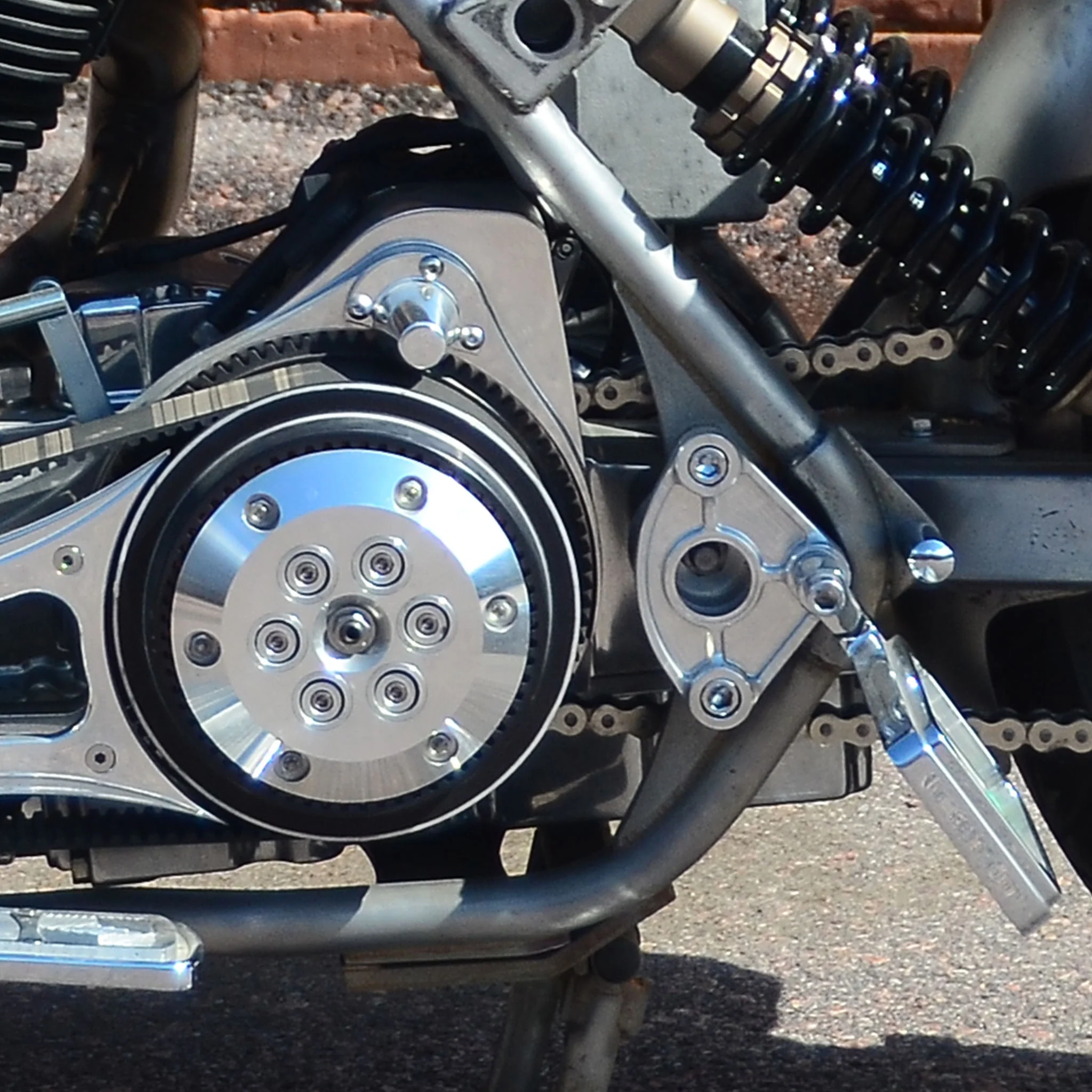 "Trifecta" Swingarm Blocks for Harley-DavidsonĀ® 1982-2000 FXR - Image 3